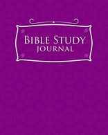 Bible Study Journal: Bible Journaling Planner. Bible Study Workbooks For Beginners. Bible Study And Workbooks. Daily Bible Verse. Purple Cover (Volu
