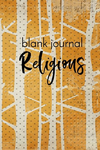 Blank Journal Religious: Blank Prayer Journal