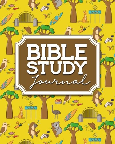 Bible Study Journal: Bible Journal For Women Large Print. Bible Study Notebook For Men. Bible Notes Book. Daily Bible Devotions. Cute Australia Cove
