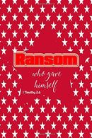1 Timothy 2:6 Ransom: Bible Verse Quote Cover Composition Medium Christian Gift Journal Notebook To Write In. For Sermon Notes. Devotional study. Me