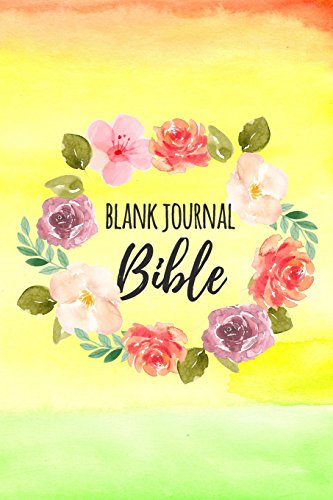 Blank Journal Bible: Blank Prayer Journal