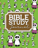 Bible Study Journal: Bible Journal Study. Bible Study Notes Pad. Bible Reading Journal For Women. Daily Bible Reading Journal. Cute Panda Cover (Bib