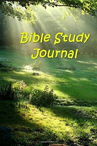 Bible Study Journal Heavenly Light Forest Scene: (Notebook. Diary. Blank Book) (Inspirational Photo Cover Journals Notebooks Diaries)