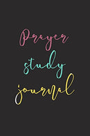 Prayer Study Journal: Blank Prayer Journal
