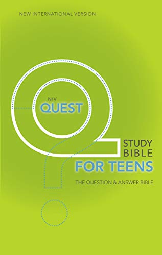 NIV. Quest Study Bible for Teens. Hardcover: The Question and Answer Bible