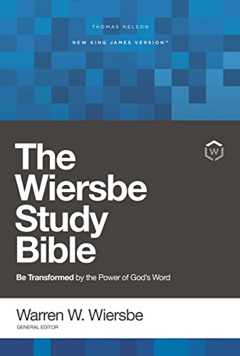 NKJV. Wiersbe Study Bible. Hardcover. Red Letter Edition. Comfort Print: Be Transformed by the Power of God’s Word