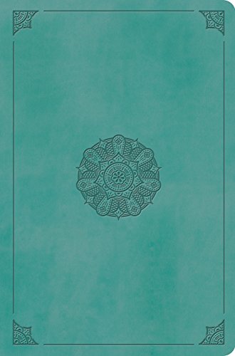 ESV Value Compact Bible (TruTone. Turquoise. Emblem Design)
