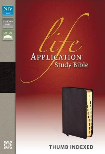 By Zondervan NIV Life Application Study Bible Indexed (Lea Ind) [Paperback]