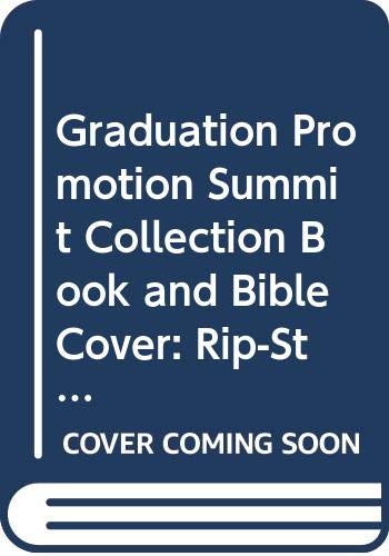 Graduation Promotion Summit Collection Book and Bible Cover: Rip-Stop Nylon. Large