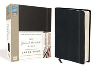 NIV. Journal the Word Bible. Large Print. Hardcover. Black: Reflect. Journal. or Create Art Next to Your Favorite Verses