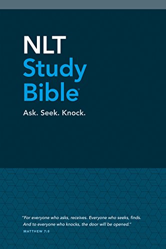 NLT Study Bible (Red Letter. Hardcover Cloth. Blue)
