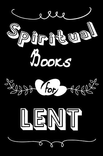 Spiritual Books For Lent: Blank Prayer Journal