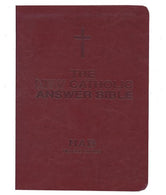New Catholic Answer Bible-NABRE-Librosario (Burgundy)
