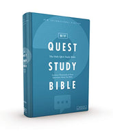 NIV. Quest Study Bible. Hardcover. Comfort Print: The Only Q and A Study Bible
