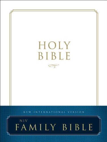 NIV. Family Bible. Hardcover. Red Letter Edition