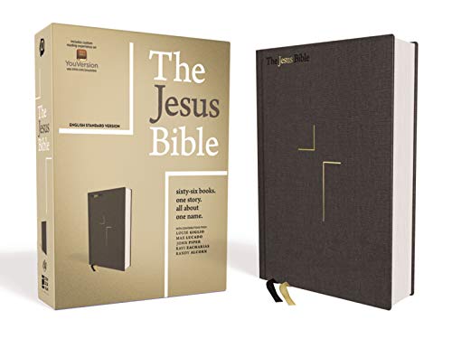 The Jesus Bible. ESV Edition. Cloth over Board. Gray