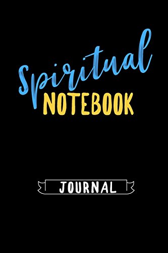 Spiritual Notebook Journal: Blank Prayer Journal
