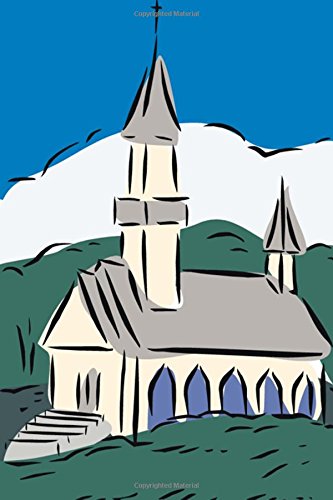 Prayer Journal Bible Journal Simple White Church: (Notebook. Diary. Blank Book) (Inspirational Picture Cover Journals Notebooks Diaries)