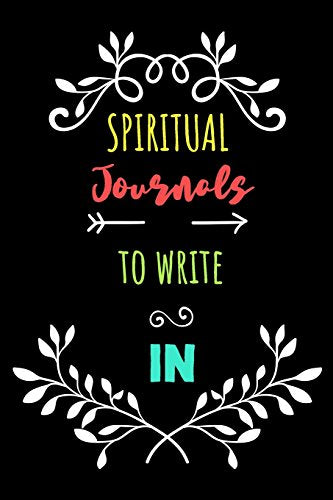 Spiritual Journals To Write In: Blank Prayer Journal