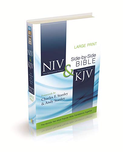 NIV. KJV. Parallel Bible. Large Print. Hardcover: God's Unchanging Word Across the Centuries