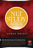 NLT Study Bible Large Print (Red Letter. Hardcover)