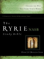 The Ryrie NAS Study Bible Hardcover Red Letter (Ryrie Study Bibles 2012)