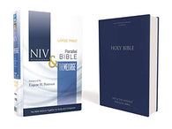 NIV. The Message. Side-by-Side Bible. Large Print. Hardcover: Two Bible Versions Together for Study and Comparison