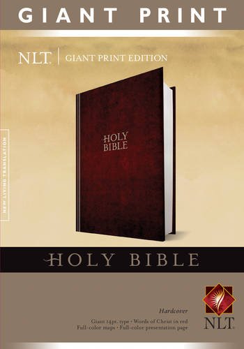 Holy Bible. Giant Print NLT (Red Letter. Hardcover)