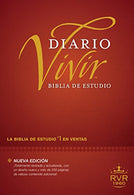 Biblia de estudio del diario vivir RVR60 (Letra Roja. Tapa dura. Vino tinto) (Spanish Edition)