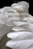 God will command his angels to protect you wherever you go  | Psalm 91:11: Notebook Cover with Bible Verse to use as Notebook | Planner | Journal -