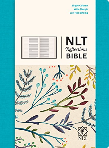 NLT Reflections Bible (Hardcover Cloth. Ocean Blue): The Bible for Journaling
