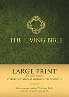 The Living Bible Large Print Red Letter Edition (Red Letter. Hardcover. Green)