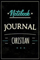Notebook Journal Christian: Blank Prayer Journal