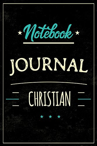 Notebook Journal Christian: Blank Prayer Journal