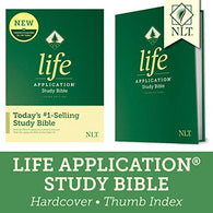 Tyndale NLT Life Application Study Bible. Third Edition (Hardcover. Indexed) NLT Bible with Thumb Index. Updated Notes and Features. Full Text New L