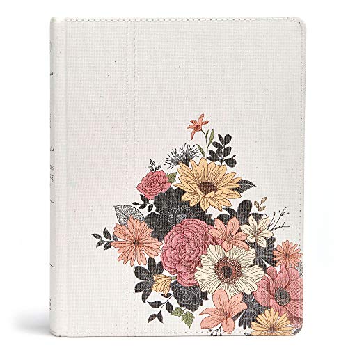 The Illustrator's Notetaking Bible: NKJV Edition. Floral Canvas Over Board