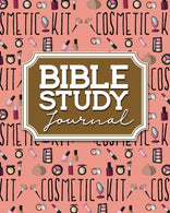 Bible Study Journal: Bible Note. Bible Study Workbooks For Kids. Bible Study And Workbooks For Women. Daily Bible Verse Journal. Cute Cosmetic Makeu