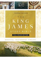 KJV. The King James Study Bible. Cloth over Board. Red Letter. Full-Color Edition: Holy Bible. King James Version