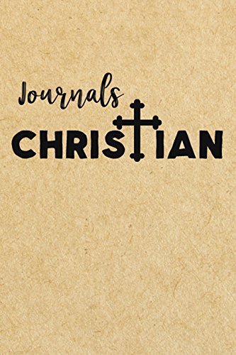 Journals Christian: Blank Prayer Journal