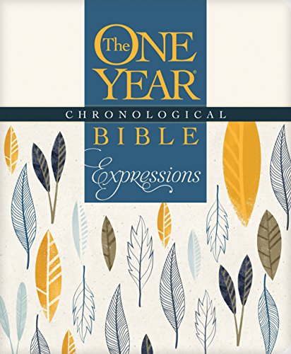 The One Year Chronological Bible Expressions (Softcover. Cream)