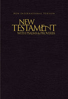 NIV. New Testament with Psalms and   Proverbs. Pocket-Sized. Paperback. Black