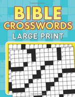 Bible Crosswords--Large Print by Compiled by Barbour Staff (2014-05-01)