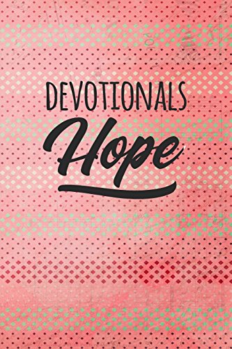 Devotionals Hope: Blank Prayer Journal