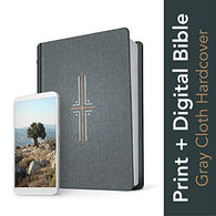 Tyndale NLT Filament Bible (Hardcover Cloth. Gray): Premium Bible with Access to Filament Bible App. Mobile Access to Study Notes. Devotionals. Vide