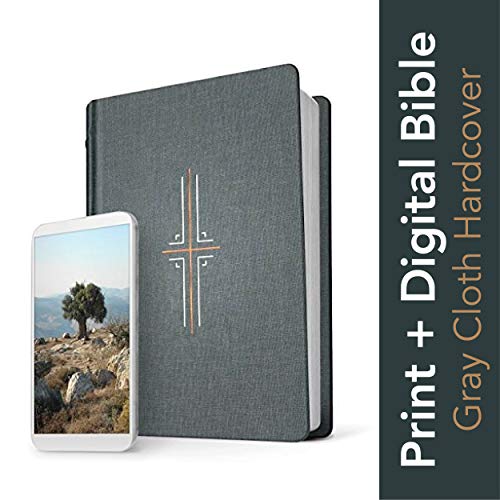 Tyndale NLT Filament Bible (Hardcover Cloth. Gray): Premium Bible with Access to Filament Bible App. Mobile Access to Study Notes. Devotionals. Vide