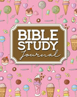 Bible Study Journal: Bible Journal Study. Bible Study Notes Pad. Bible Reading Journal For Women. Daily Bible Reading Journal. Cute Ice Cream &