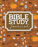 Bible Study Journal: Bible Journal For Women Large Print. Bible Study Notebook For Men. Bible Notes Book. Daily Bible Devotions. Cute Halloween Cove