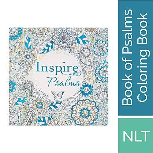 Tyndale Inspire Psalms (Softcover): Creative Coloring Bible Journaling . Includes Entire Book of Psalms-Connect with God’s Inspired Word