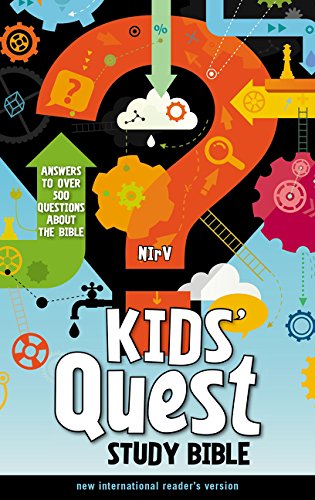 NIrV. Kids' Quest Study Bible. Hardcover: Answers to over 500 Questions about the Bible