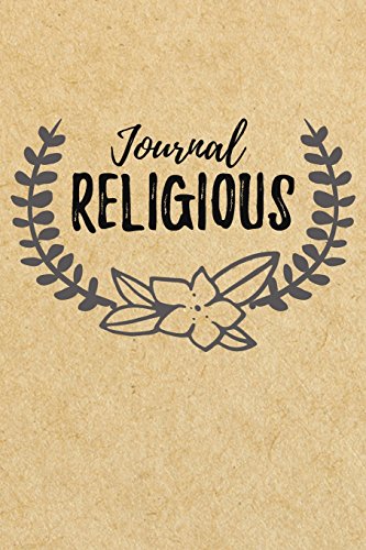 Journal Religious: Blank Prayer Journal